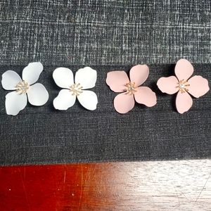 Spring flower earrings